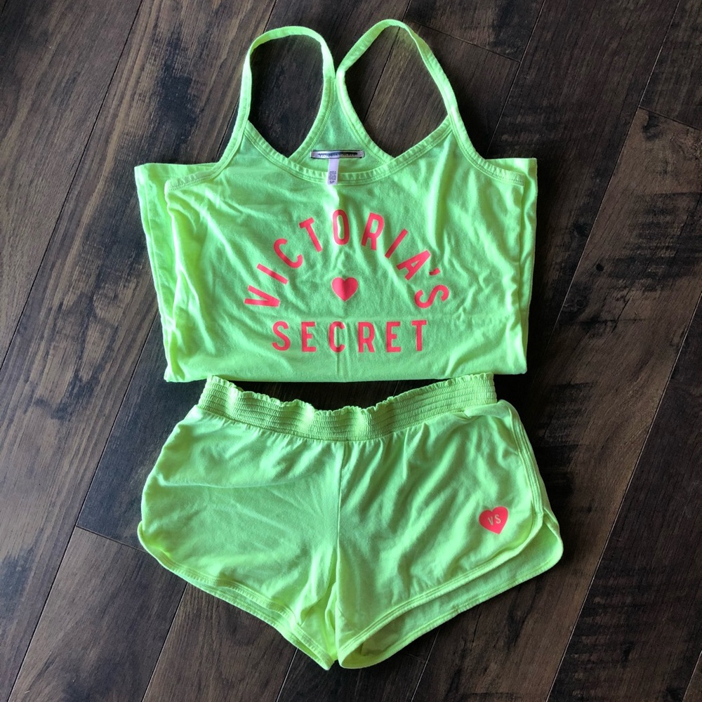 VS neon lounge/ pajama set.